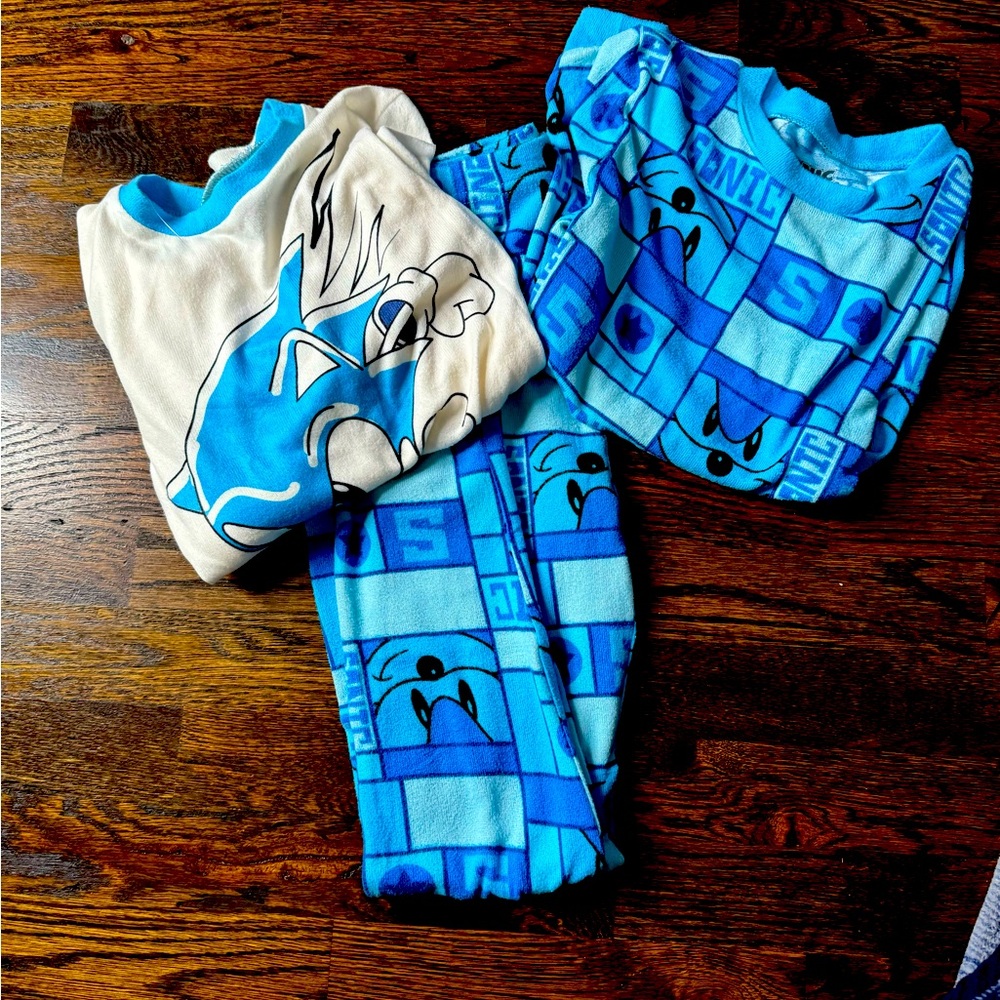 Kid Sonic Pajama Set - Size 10